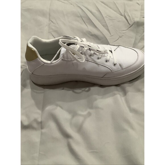 Tommy hilfiger GLOBAL STRIPE ELEVATED LEATHER TRAINERS   SNEAKERS SZ 7.5 main image 9
